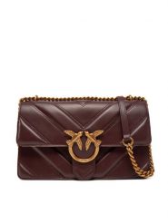 PINKO Torebka Love One Classic Light Dc PE 25 PLTT 104549 A26Z Bordowy. Czerwone torebki klasyczne Pinko, bez wzorów, ze skóry, bez dodatków. Za 1,039.00 zł.
