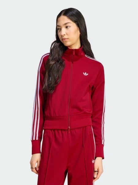 Adidas Bluza Firebird Classic KV9553 Czerwony Regular Fit. Czerwone bluzy Adidas, m, bez wzorów, z syntetyku, bez kaptura. Za 281.99 zł.