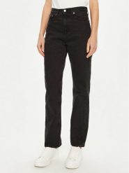Calvin Klein Jeans Jeansy J20J224505 Czarny Straight Fit. Czarne jeansy Calvin Klein Jeans, bez wzorów. Za 239.99 zł.