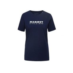 Koszulka damska Mammut Core Classic. Niebieskie bluzki Mammut, bez wzorów, sportowe, bez kołnierzyka, bez ramiączek. Za 139.99 zł.