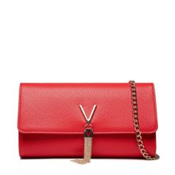 Torebka Valentino. Czerwone torebki klasyczne Valentino, bez wzorów, bez dodatków. Za 219.99 zł.