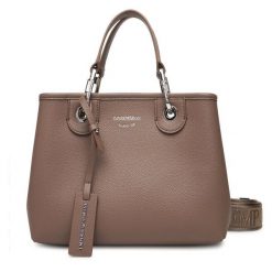 Torebka Emporio Armani. Brązowe torebki klasyczne Emporio Armani, bez wzorów, bez dodatków. Za 1,259.00 zł.