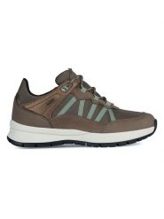 Geox Sneakersy "Braies" w kolorze brązowym rozmiar: 38. Brązowe trampki Geox, bez wzorów, z materiału, bez zapięcia. Za 314.45 zł.