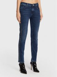 Liu Jo Jeansy UF2150 DS015 Granatowy Skinny Fit. Niebieskie jeansy Liu Jo, bez wzorów. Za 379.99 zł.