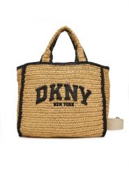 DKNY Torebka R61AYR57 Brązowy. Brązowe torebki klasyczne DKNY, bez wzorów, z syntetyku, bez dodatków. Za 699.99 zł.