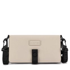 Portfel Hunter. Brązowe portfele Hunter, bez wzorów. Za 89.99 zł.