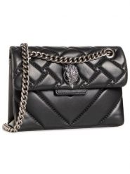 Kurt Geiger Torebka Mini Kensington 1470800109 Czarny. Czarne torebki klasyczne Kurt Geiger, bez wzorów, ze skóry, bez dodatków. Za 649.99 zł.