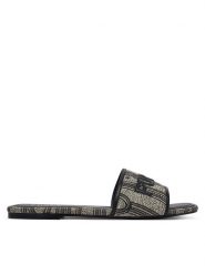 Furla Klapki Brezza YL55BRE BX4556 CN TYY00 Czarny. Czarne klapki Furla, bez wzorów, ze skóry, bez obcasa. Za 869.99 zł.