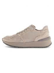 Gabor Skórzane sneakersy w kolorze beżowym rozmiar: 38. Brązowe trampki Gabor, bez wzorów, bez zapięcia. Za 244.95 zł.