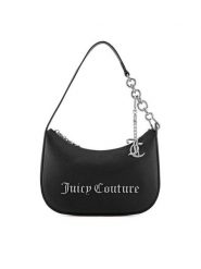 Juicy Couture Torebka BIJXT5335WVP Czarny. Czarne torebki klasyczne Juicy Couture, bez wzorów, z tworzywa sztucznego, bez dodatków. Za 279.99 zł.