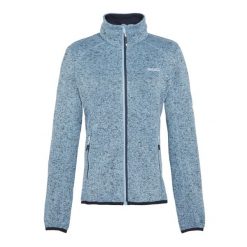 Bluza Polarowa Damska Melanżowy Pełen Suwak Newhill. Niebieskie bluzy Regatta, na zimę, xl, bez wzorów, z polaru, bez kaptura. Za 81.99 zł.