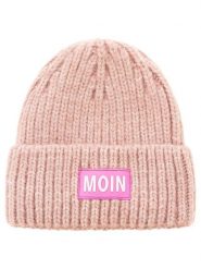 Zwillingsherz Czapka w kolorze jasnoróżowym rozmiar: onesize. Różowe czapki Zwillingsherz, bez wzorów, z wełny. Za 171.28 zł.