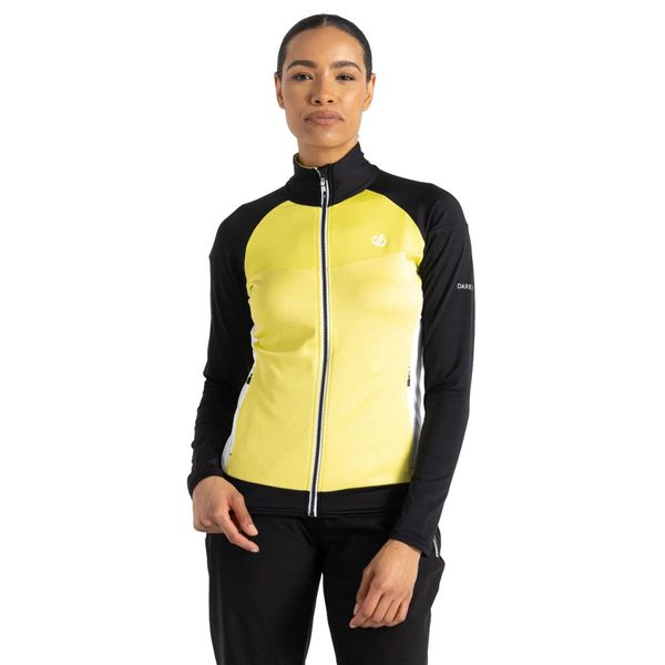 Bluza turystyczna damska Elation II szybkoschnąca. Czarne bluzy Dare 2b, l, bez wzorów, z materiału, bez kaptura. Za 119.99 zł.