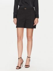 Marciano Guess Szorty materiałowe 5GGD19 7311A Czarny Regular Fit. Czarne szorty Marciano Guess, z aplikacjami, z bawełny. Za 539.99 zł.