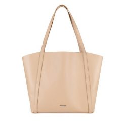 Torebka Gino Rossi. Brązowe shopper Gino Rossi, bez wzorów, bez dodatków. Za 249.99 zł.