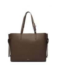 Furla Torebka Ava L Tote WB02001 BX4329 5341S Zielony ciemny. Zielone shopper Furla, bez wzorów, ze skóry, bez dodatków. Za 1,579.00 zł.