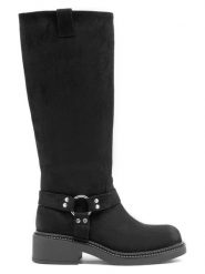 C'M Kozaki w kolorze czarnym rozmiar: 37. Czarne kozaki C'M, na zimę, z okrągłym noskiem, bez obcasa, bez zapięcia. Za 173.99 zł.