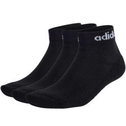 Skarpety adidas Linear Ankle Socks Cushioned Socks 3P. Białe skarpety Adidas, bez wzorów. Za 33.90 zł.