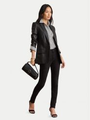 LAUREN RALPH LAUREN Koszula Jamelko 200859048002 Czarny Regular Fit. Czarne koszule Lauren Ralph Lauren, xxl, bez wzorów, z bawełny, bez kołnierzyka, bez ramiączek. Za 689.99 zł.