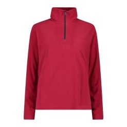 Damski polar CMP. Czerwone swetry CMP, na zimę, bez wzorów, z polaru, bez ramiączek. W wyprzedaży za 143.85 zł.