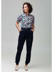 4funkyflavours Bojówki "Keep On Going" w kolorze granatowym rozmiar: L. Niebieskie spodnie materiałowe 4funkyflavours, l, bez wzorów, z materiału. Za 114.71 zł.