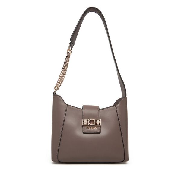 Torebka Guess. Brązowe torebki klasyczne Guess, z aplikacjami, bez dodatków. Za 399.99 zł.