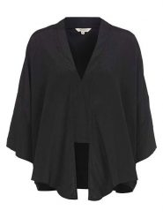 Herrlicher Bluzka "Lorelle" w kolorze czarnym rozmiar: M. Czarne bluzki Herrlicher, m, bez wzorów, z asymetrycznym kołnierzem, bez ramiączek. Za 104.99 zł.