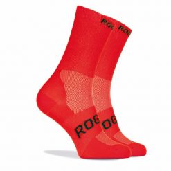 Skarpetki rowerowe Rogelli Q-SKIN, antybakteryjne. Czarne skarpety Rogelli, bez wzorów. Za 36.00 zł.