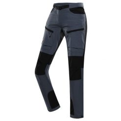 Spodnie damskie trekkingowe Alpine Pro Akana 2. Niebieskie spodnie sportowe Alpine Pro, bez wzorów, trekkingowe. W wyprzedaży za 249.00 zł.