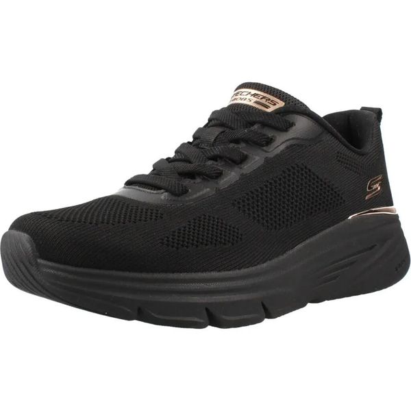 Buty SKECHERS BOBS ARCH FIT ELEV8 Czarny. Czarne trekkingi Skechers, z tkaniny, na fitness i siłownię. Za 282.99 zł.