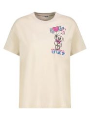 Sublevel Koszulka w kolorze beżowym rozmiar: L. Brązowe bluzki Sublevel, l, bez wzorów, bez kołnierzyka, bez ramiączek. Za 43.99 zł.