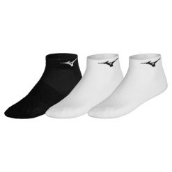 Skarpetki do biegania Mizuno Training Mid 3P - 3 pary. Skarpety Mizuno, bez wzorów. Za 49.99 zł.