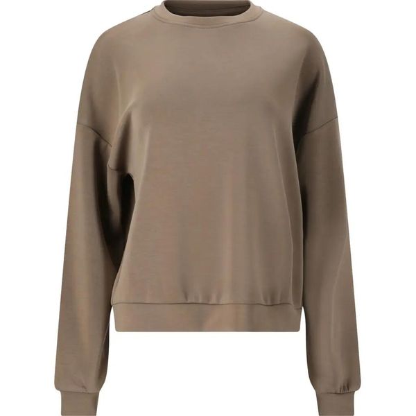 Bluza damska Athlecia Jillnana. Brązowe bluzy Athlecia, l, bez wzorów, z elastanu, bez kaptura. Za 297.20 zł.