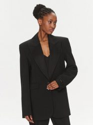 Herskind Marynarka 5007519 Czarny Regular Fit. Czarne marynarki i żakiety Herskind, bez wzorów, z syntetyku. Za 779.99 zł.