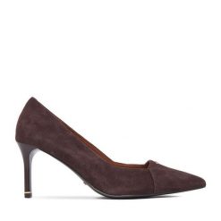 Szpilki MEXX. Brązowe szpilki Mexx, bez wzorów, bez obcasa, na szpilce, bez zapięcia. Za 329.99 zł.