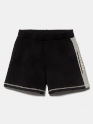 Sisley Young! Bermudy w kolorze czarnym rozmiar: 160. Czarne szorty Sisley Young!, bez wzorów. Za 52.95 zł.