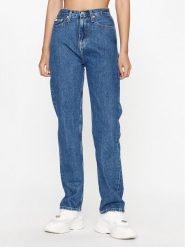 Calvin Klein Jeans Jeansy J20J221796 Niebieski Straight Fit. Niebieskie jeansy Calvin Klein Jeans, bez wzorów. Za 259.99 zł.