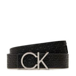 Pasek Damski Calvin Klein. Czarne paski Calvin Klein, bez wzorów. Za 279.99 zł.
