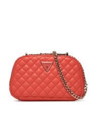 Guess Torebka HWEQG954174 Koralowy. Pomarańczowe torebki klasyczne Guess, z aplikacjami, ze skóry, bez dodatków. Za 279.99 zł.