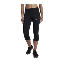 Spodnie treningowe damskie Nike Essential. Czarne spodnie dresowe Nike, m, bez wzorów. Za 237.00 zł.