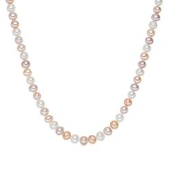 Valero Pearls Naszyjnik z pereł srebro wysokiej próby Perła hodowlana słodkowodna srebrny Naszyjniki 1 ct Damski. Szare naszyjniki Valero Pearls, z perłą, srebrne. Za 409.99 zł.