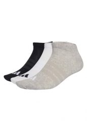 Niskie skarpety adidas Thin&light (x3). Białe skarpety Adidas, bez wzorów. Za 44.95 zł.