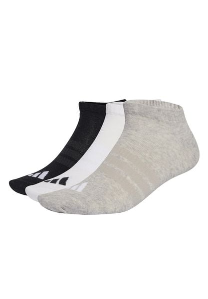 Niskie skarpety adidas Thin&light (x3). Białe skarpety Adidas, bez wzorów. Za 44.95 zł.