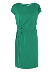 TATUUM Sukienka "Jessica'" w kolorze zielonym rozmiar: L. Zielone sukienki Tatuum, l, bez wzorów, bez kołnierzyka, bez ramiączek, midi. Za 225.05 zł.