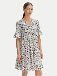 Weekend Max Mara Sukienka codzienna Fuoco 2615621072 Beżowy Regular Fit. Brązowe sukienki Weekend Max Mara, na co dzień, xl, bez wzorów, z bawełny, bez kołnierzyka, bez ramiączek, proste. Za 949.99 zł.