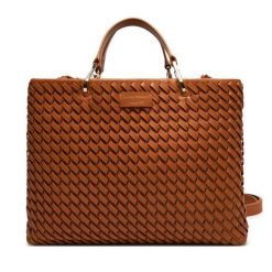Torebka Emporio Armani. Brązowe torebki klasyczne Emporio Armani, bez wzorów, bez dodatków. Za 1,479.00 zł.