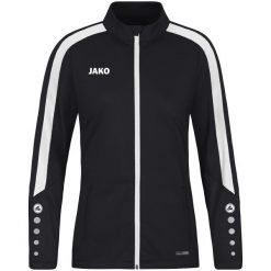 Damska bluza dresowa Jako Power. Czarne bluzy JAKO, bez wzorów, z dresówki, z kapturem. Za 281.50 zł.