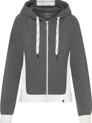 Naturana Bluza w kolorze antracytowo-białym rozmiar: S. Czarne bluzy Naturana, s, bez wzorów, bez kaptura. Za 92.21 zł.