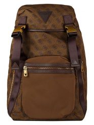 Guess Plecak w kolorze brązowym - 14 x 35 x 7 cm rozmiar: onesize. Brązowe plecaki Guess, z aplikacjami, z materiału. Za 438.56 zł.