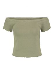 Urban Surface Koszulka w kolorze khaki rozmiar: XL. Brązowe bluzki Urban Surface, xl, bez wzorów, bez kołnierzyka, bez ramiączek. Za 28.64 zł.